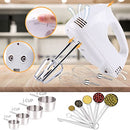 Electric Hand Mixer Mixing Bowls Set, Upgrade 5-Speeds Mixers