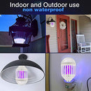 Bug Zapper Light Bulb 2 in 1, Mosquito Killer Lamp Led UV Lamp Flying Moths Killer