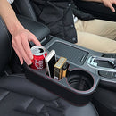 Coin Side Pocket Console Side Pocket Leather Cover Car Cup Holder