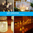 LED Candles [24 Pack] Lasts 2X Longer, Realistic Tea Lights Candles, LED Tealight Candles
