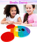 Big Size Push Popper It Cute Pop Pops Fidget Sensory Toy Gift, Bubbles Popping