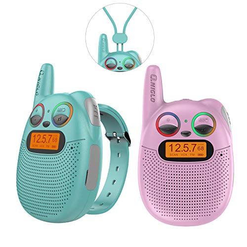 Rechargeable Kids Walkie Talkies, 22 Channel FRS Long Range