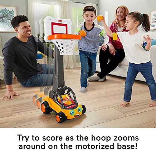 motorized electronic basketball toy with lights, sounds and game play kids ages 3 years and older