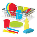 Let's Play House Wash and Dry Dish Set (24 pcs)