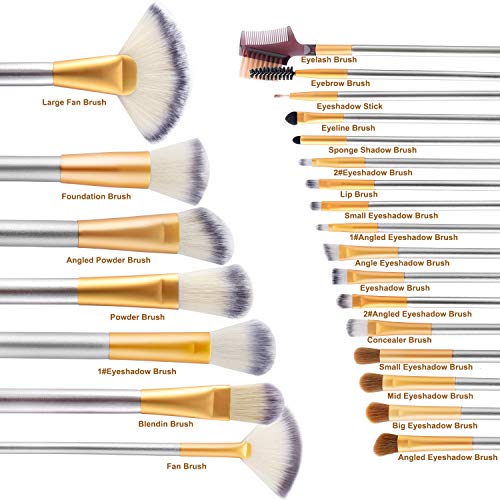 Make up Brushes, VANDER LIFE 24pcs Premium Cosmetic Makeup Brush Set