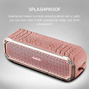 Bluetooth Speakers with Lights, Loud Dual Driver Wireless Portable Speaker