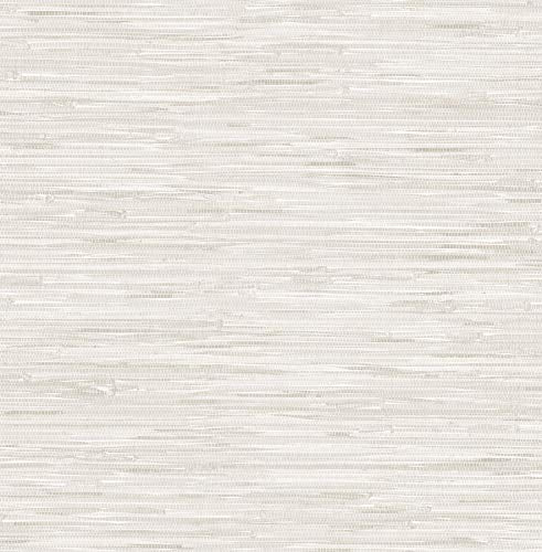 Cream Grassweave Peel & Stick Wallpaper, Neutral