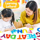 Learning Educational Sensory Toys for Kids: ABC Alphabet Letters Preschool Montessori Activities for Toddler 3 4 5 6 7 Years Old - Gel Squishy Fidget Sensory Toys for Autistic Children Anxiety Relief