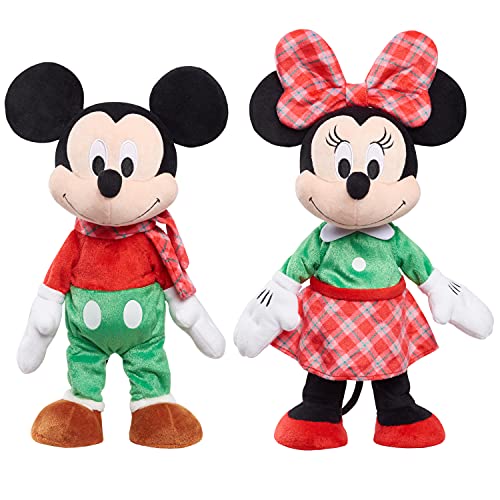 Disney Holiday 13.5-Inch Dancing Feature Plush, Mickey Mouse
