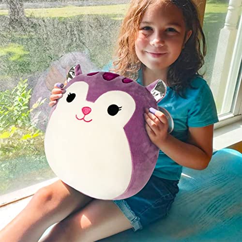 12" The Purple Squirrel Soft and Squishy Plush Toy Pillow Pet Stuffed Toy-Great Gift for Kids