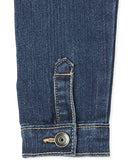 The Children's Place Girls Basic Denim Jacket,Dk Stone,M (7/8)