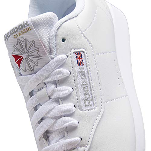 Reebok women's Princess Fashion Sneaker, White, 8.5 US