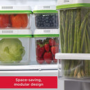 FreshWorks Saver, Medium Tall Produce Storage Container, 12.7-Cup, Clear