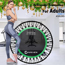 400 lbs Rebouonder Trampoline for Adults, Mini Trampoline for Adults Indoor Exercise