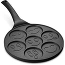 Gourmia GPA9540 Emoji Smiley Face Pancake Pan