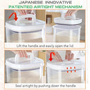 Rice Storage Container - 10 Lbs Airtight Cereal Container Bin with Measuring Cup