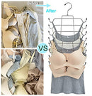 Tank Top Hangers Metal Folding Space Saving Hangers Closet Organizer for Tank Tops