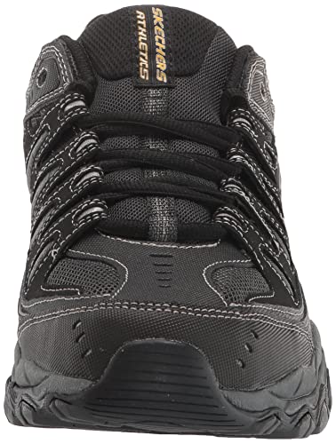 Skechers mens After Burn fashion sneakers, Black, 10 US