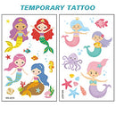 202 PCS Little Mermaid Party Decorations Mermaid Balloons for Girls Decorations