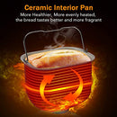 KBS 17-in-1 Premium Bread Machine, 2LB Stainless Steel Bread Dough Maker