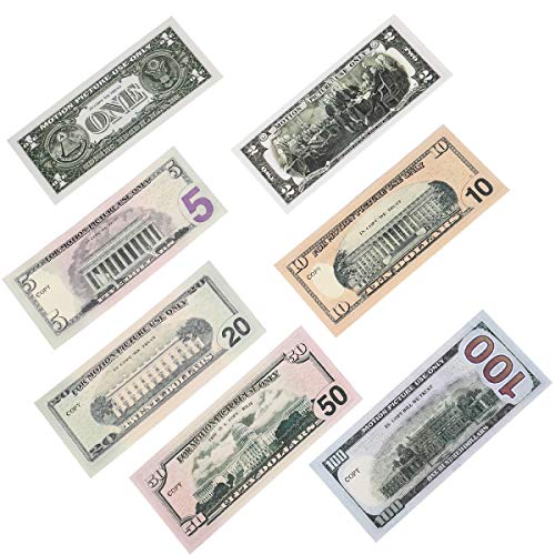 RUVINCE Play Money That Looks Real Prop Money Dollar $3,760 Fake Dollar Bills USD