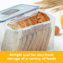 Easy Essentials Food lids/Pantry Storage/Airtight containers,16.5 Cup-for Beans, Clear