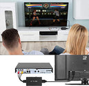 RCA to HDMI Converter, Composite to HDMI Adapter Support 1080P PAL/NTSC