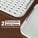 Smokeless Indoor Grill, 6 Heat Settings Digital Temperature Control Smokeless Grill, 1500W