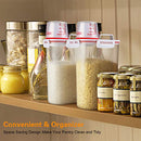 Rice Storage Container 5 Lbs, Small Airtight Dry Food Container for  Kitchen Pantry