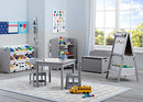 Delta Children MySize Deluxe Toy Box - Greenguard Gold Certified, Grey