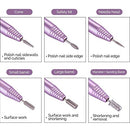Portable Electric Nail Drill, Compact Efile Electrical Professional Nail File Kit for Acrylic