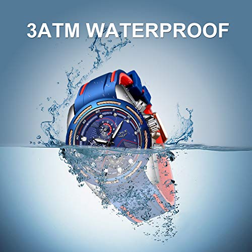 Men's Watch Fashion Waterproof Sports Analog Quartz Watch Classic