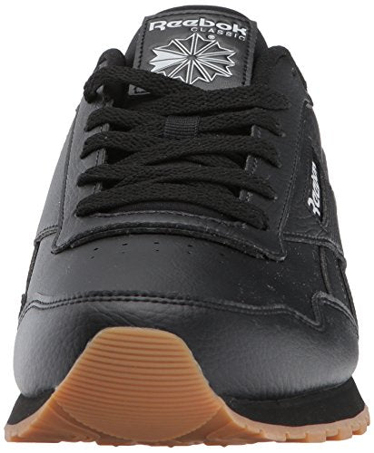 Reebok Men's Classic Harman Run Sneaker, black/gum, 11 M US