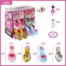 fash n kolor Princess Dress Up and Play Shoe and Jewelry Boutique  for Girls