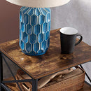 Modern Night Stand, End Side Table with Storage Space and Door