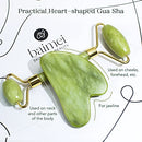 Jade Roller & Gua Sha Set Face Roller and Gua Sha Facial Tools for Skin Care Routine