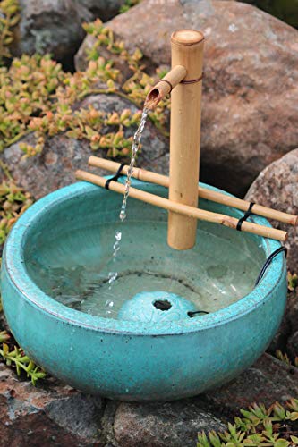 Bamboo Accents Water Fountain & Pump Kit - 12-inch Wide, Adjustable Branch Style