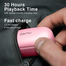 Bluetooth Headphones Padmate Wireless Earbuds with 4 Mics Earphones with Charging