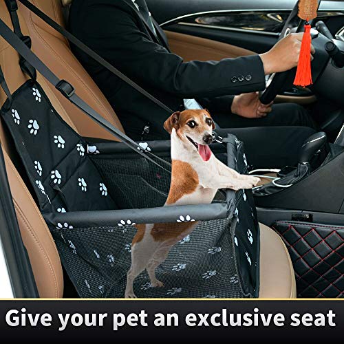 Pet Car Booster Seat Travel Carrier Cage, Washable Bags for Dogs
