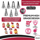 200 PCs Cake Decorating Supplies Kit for Beginners