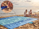 Beach Blanket Sandproof, Beach Mat, Big & Compact Sand Free Mat Quick Drying,