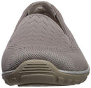 Skechers womens Loafer Flat, Dark Taupe, 8 US