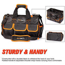 169-Piece Premium Tool Kit with 16 inch Tool Bag, Steel Home Repairing Tool Set