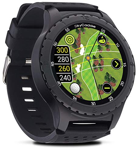 GPS Golf Watch with Touchscreen Display and HD Color CourseView Maps, Blac