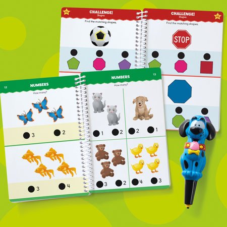 Hot Dots Jr. Let's Master Pre-K Math Set, Homeschool & School Math Workbooks