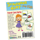 Travel Scavenger Hunt Card Game for Kids, Activities for Family Vacations,