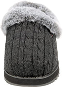 Skechers BOBS Women's Keepsakes - Ice Angel Slipper, Charcoal, 8 M US