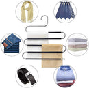 Pants Hangers Scarf Hangers 10 Piece S-Type Clothes Pant Hanger Jeans Hanger