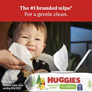 Huggies Natural Care Sensitive Baby Diaper Wipes, Unscented, Hypoallergenic