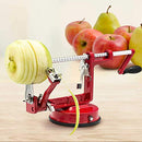 Cast Magnesium Apple/Potato Peeler Corer by Spiralizer, Durable Heavy Duty Die Cast